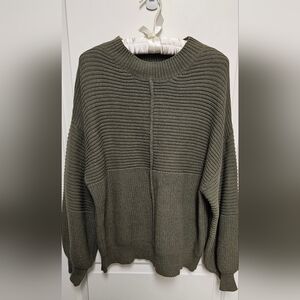 Altar'd State Green Knit Sweater